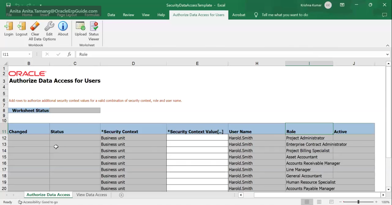 Assigning And Managing Data Access For Users In Oracle Fusion ...