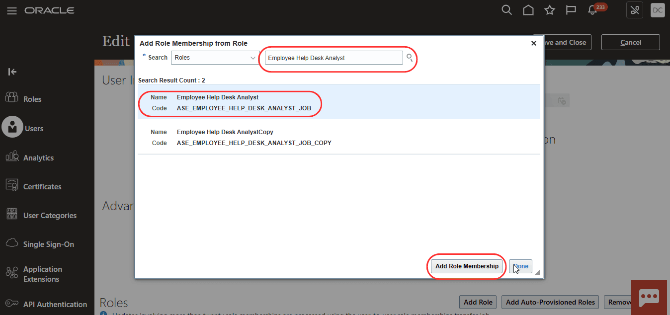 Create Users And Assign Roles In Oracle Fusion Cloud - OEG
