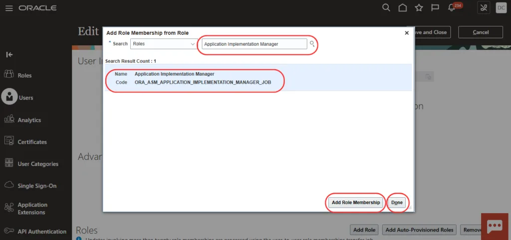Step 14 – Add Role and Done