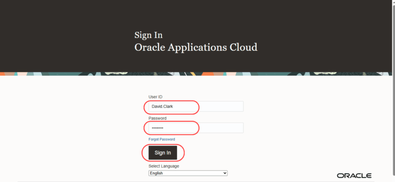Create Users And Assign Roles In Oracle Fusion Cloud - OEG