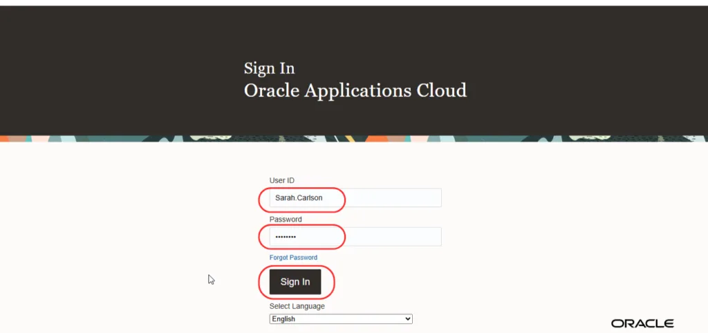 Step 28 – Sign In as New User