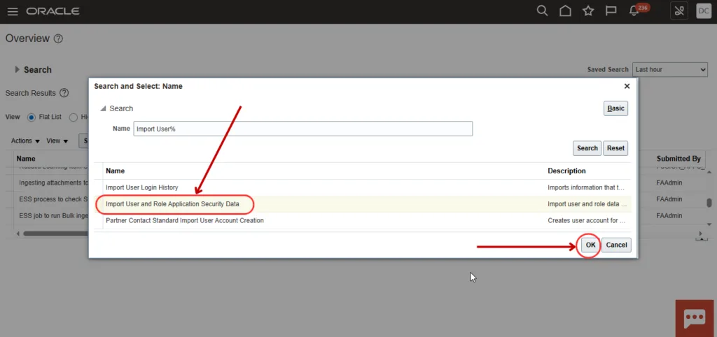 Step 25 – Import Security Data