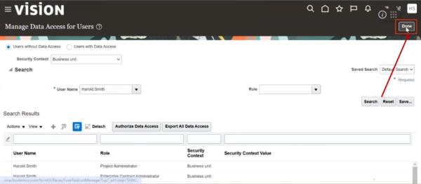 Assigning And Managing Data Access For Users In Oracle Fusion ...